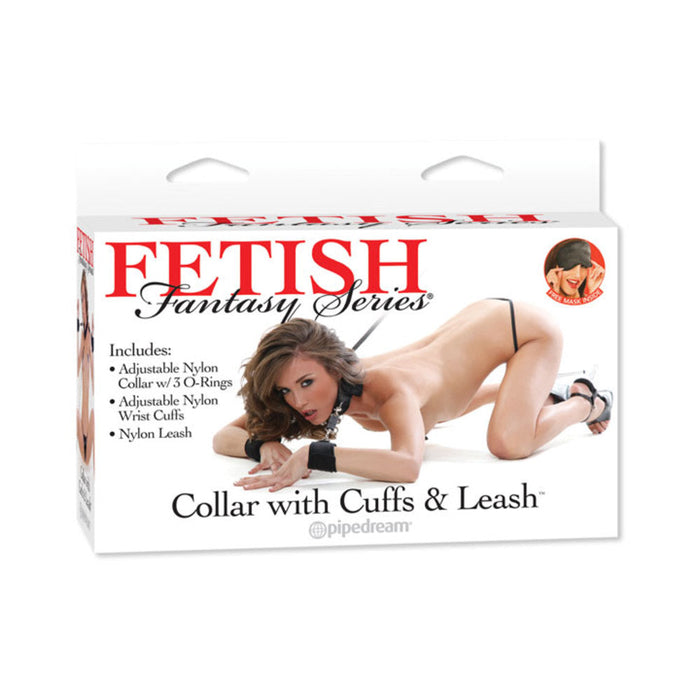 Fetish Fantasy Collar With Cuffs And Leash