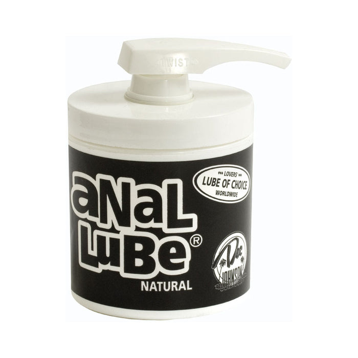 Anal Glide Natural Lubricant 4.5oz Pump