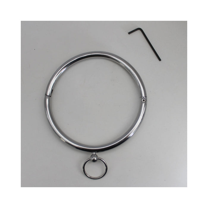 Rouge Stainless Steel Ring Collar Silver