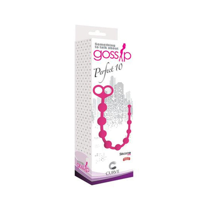 Perfect 10 Silicone Anal Beads