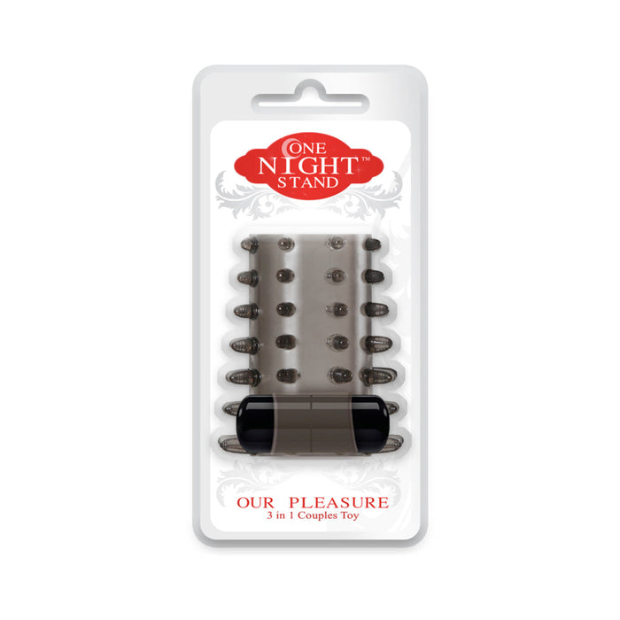 One Night Stand Our Pleasure 3 in 1 Couples Toy Smoke