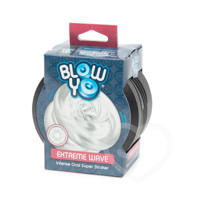 Blowyo Extreme Wave Oral Stroker Clear