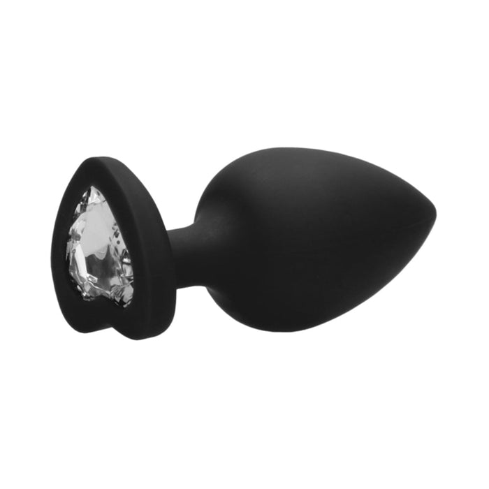 Diamond Heart Butt Plug - Extra Large