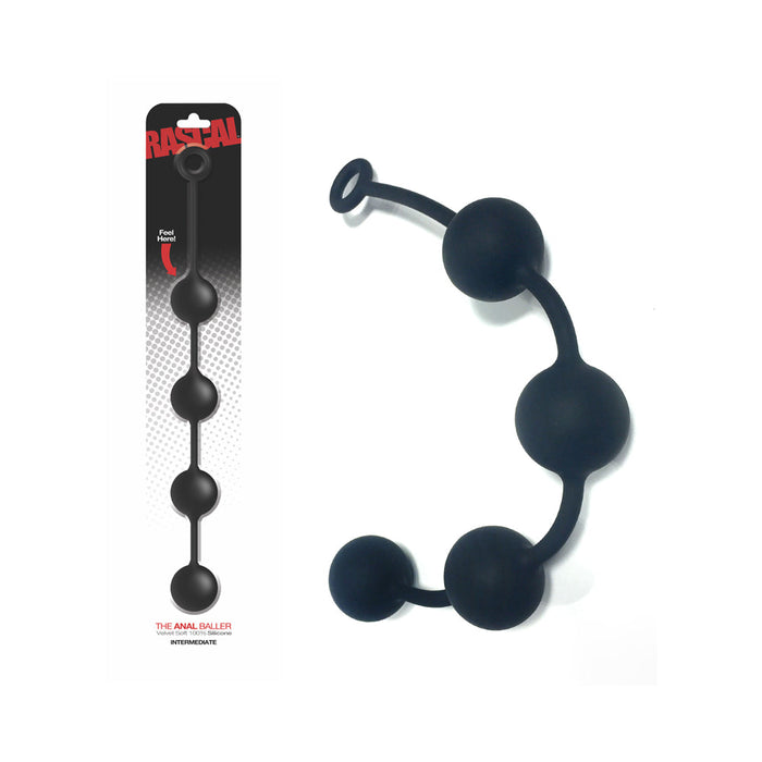 Rascal  Toys The Anal Baller Intermediate Black