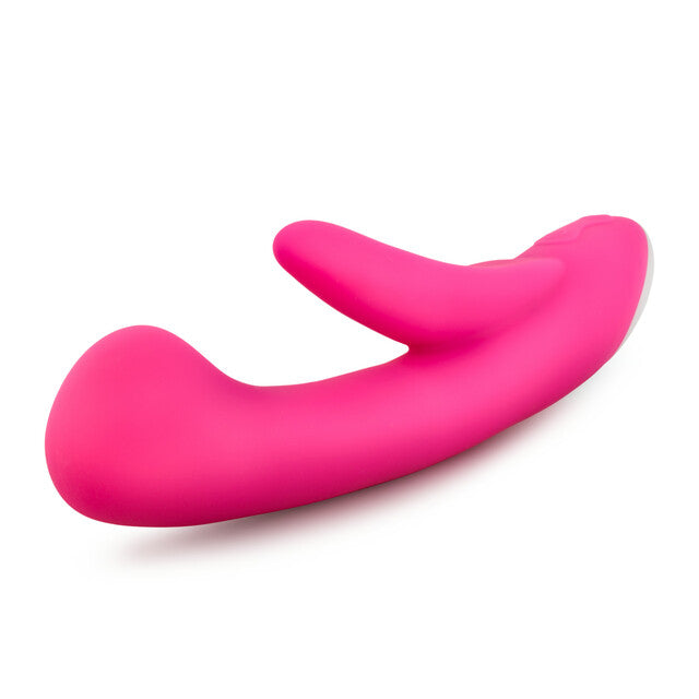 Hop - Cottontail Plus Dual Stimulator - Hot Pink